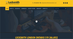 Desktop Screenshot of locksmithlondonontario.com